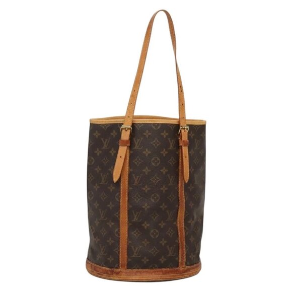LOUIS VUITTON Monogram Bucket GM Shoulder Bag M42236 LV Auth 71488 - Picture 1 of 14